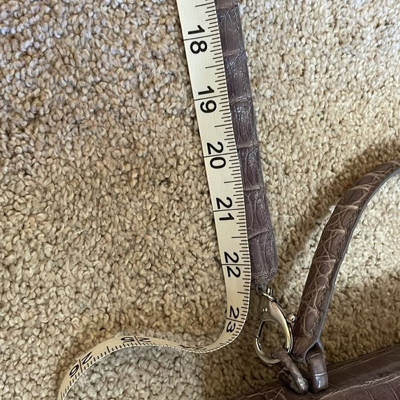NANCY GONZALEZ Small Crocodile Top-Handle Crossbody Bag - Picture 15 of 16